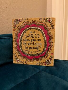 NATURAL LIFE Block Sign